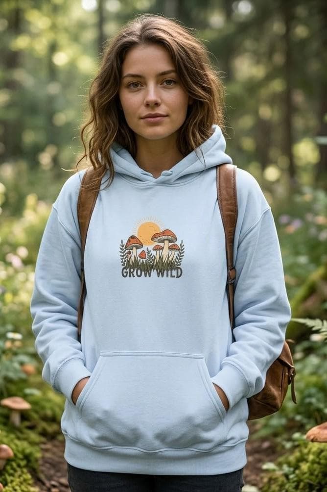 Sunset Mountains Hoodie, Nature Landscape Graphic Sweatshirt, Hiking Camping Pullover, Cozy Unisex Top